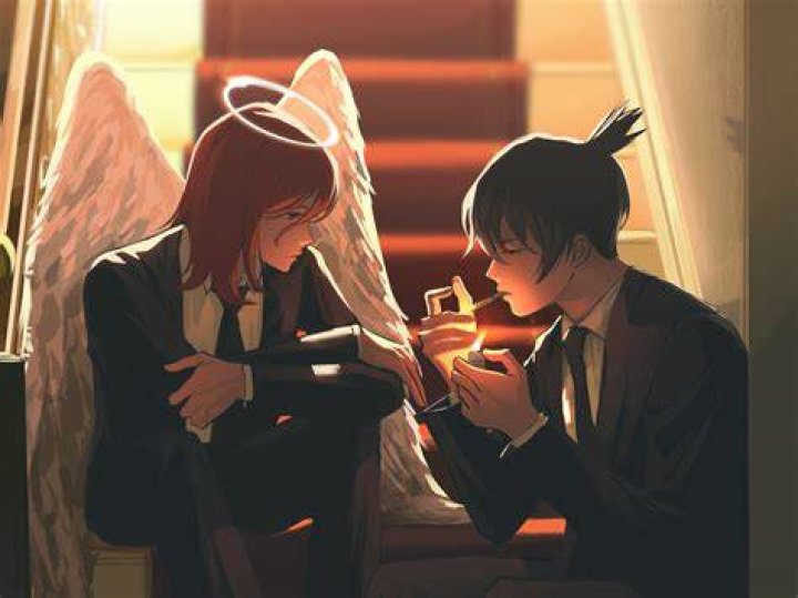 Angel Devil and Aki from Chainsaw Man