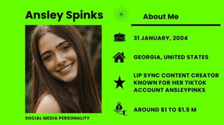Ansley Spinks Biography