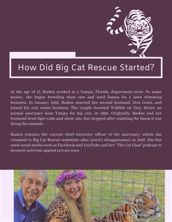 Carole Baskin Biography