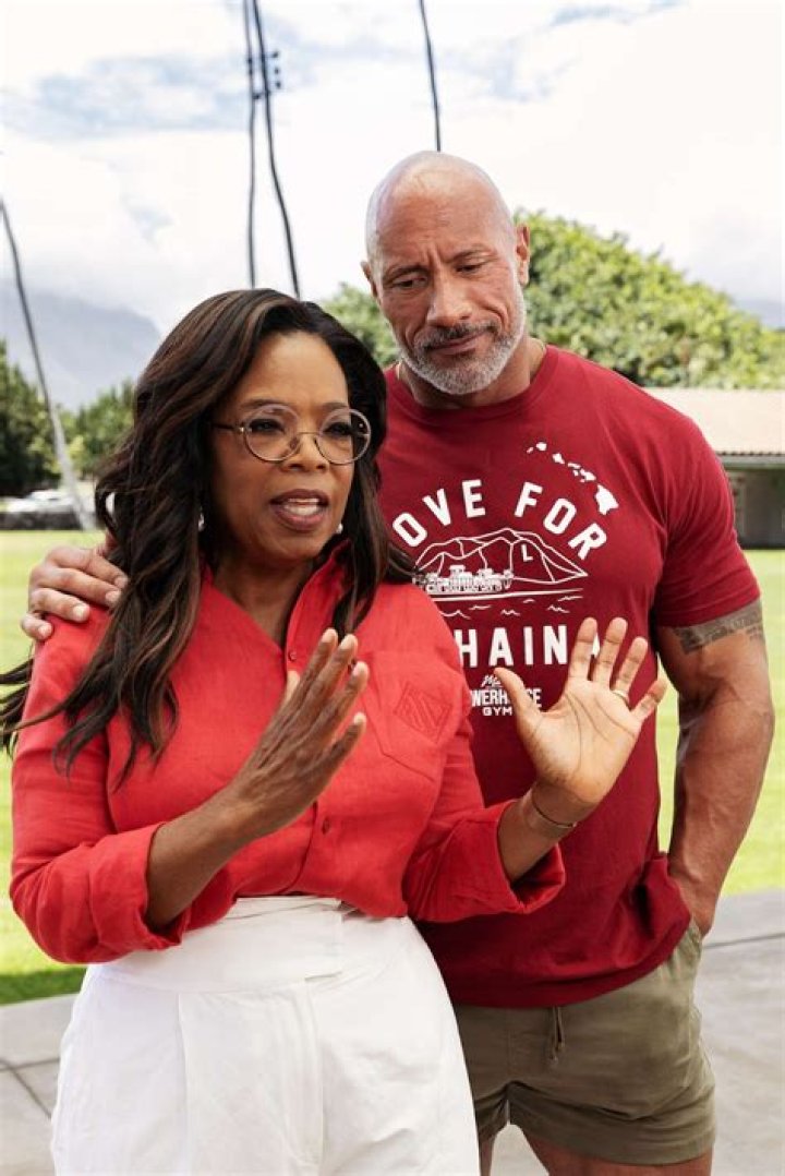 dwayne johnson oprah winfrey