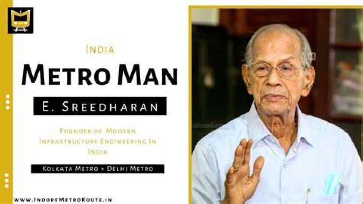 E. Sreedharan Biography