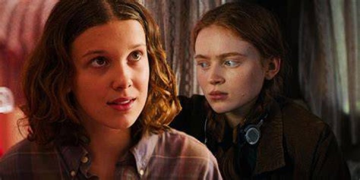 Eleven and Max from Stranger Things