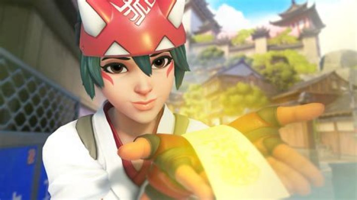 Kiriko's new Overwatch Skin from the collaboration between Blizzard and Le Sserafim