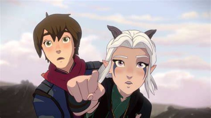 Rayla and Callum in 'The Dragon Prince'