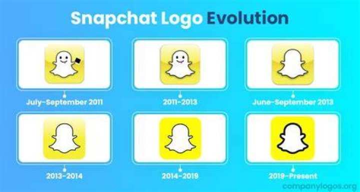 Snapchat logos are shown in space.