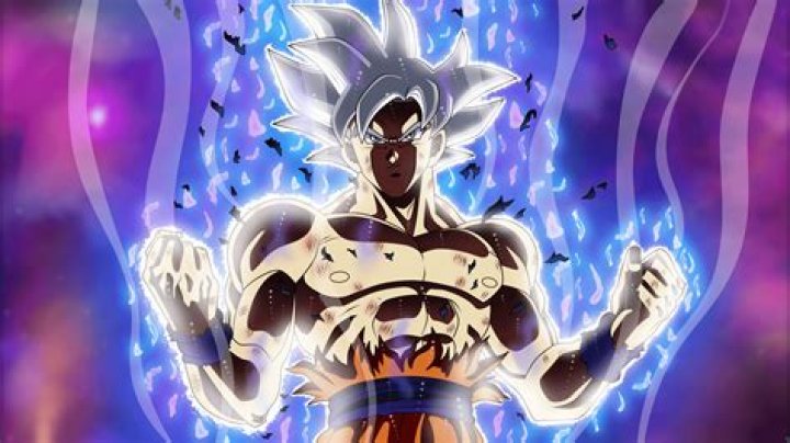 Ultra Instinct Goku powering up