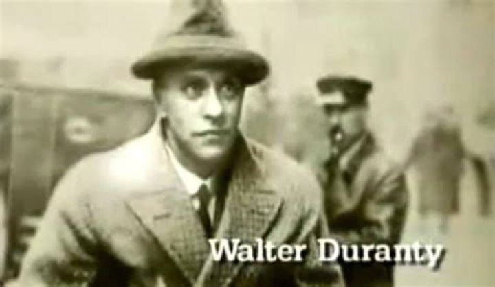 Walter Duranty Walter Duranty