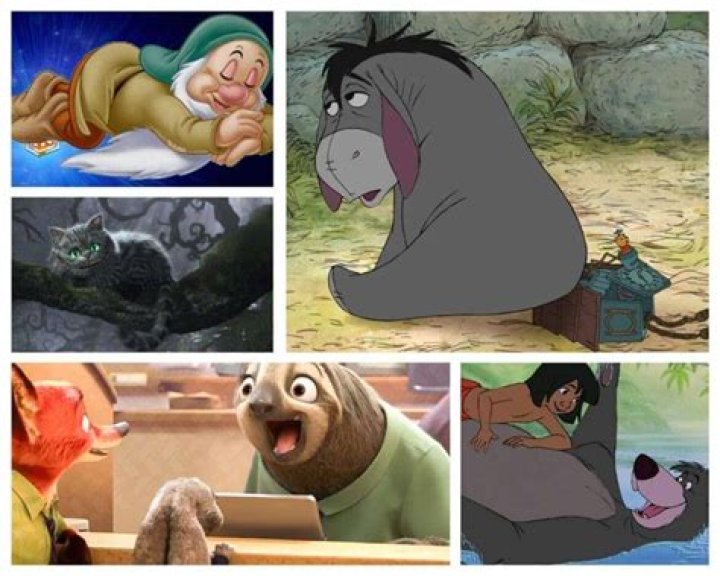 What Disney character is lazy?