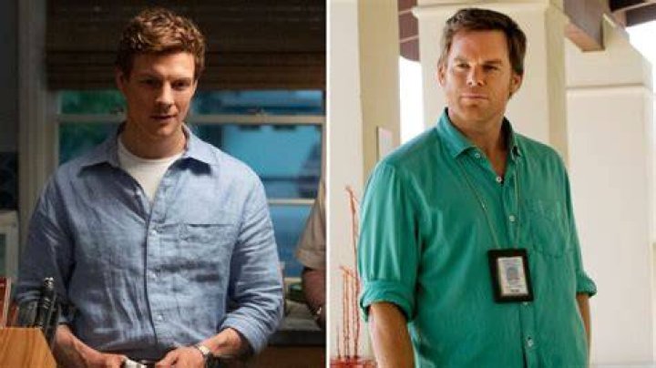 Who plays Dexter's wife?